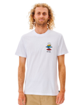 Search Icon T-Shirt in White