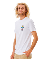 Search Icon T-Shirt in White