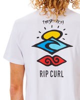 Search Icon T-Shirt in White