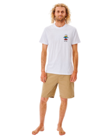 Search Icon T-Shirt in White