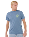 Search Icon T-Shirt in Bluefin