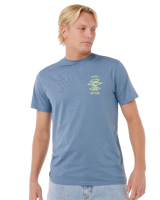 Search Icon T-Shirt in Bluefin