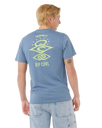 Search Icon T-Shirt in Bluefin