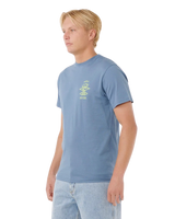 Search Icon T-Shirt in Bluefin