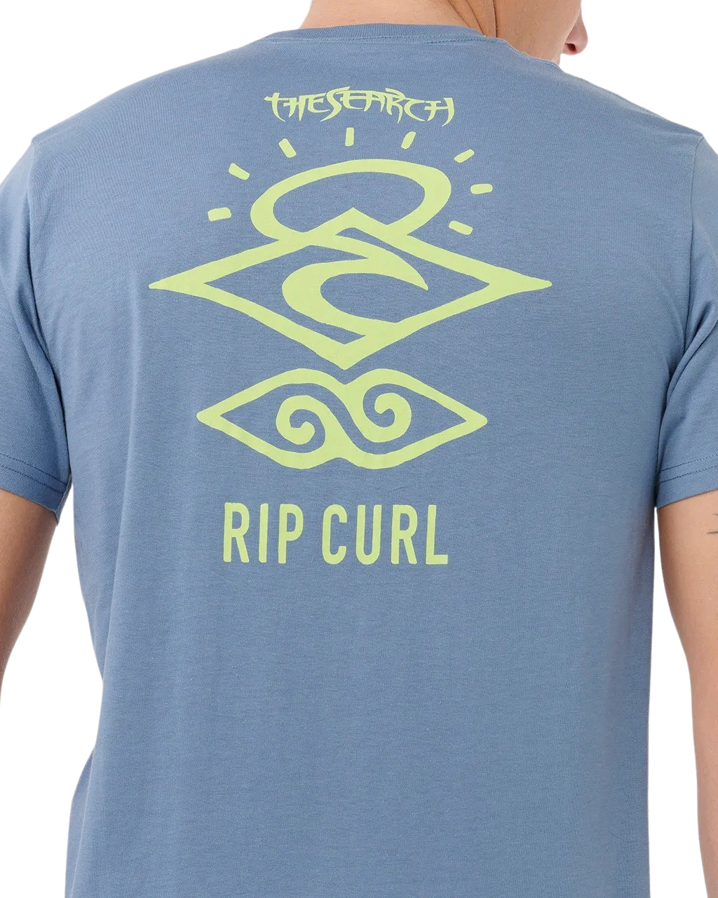 Search Icon T-Shirt in Bluefin