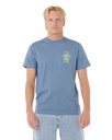 Search Icon T-Shirt in Bluefin