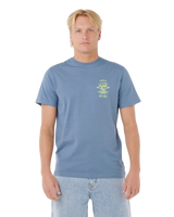 Search Icon T-Shirt in Bluefin