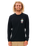 Search Icon Long Sleeve T-Shirt in Black