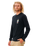 Search Icon Long Sleeve T-Shirt in Black