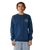 The Rip Curl Mens Staple Sweatshirt in Light Navy