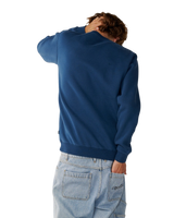 The Rip Curl Mens Staple Sweatshirt in Light Navy