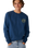 The Rip Curl Mens Staple Sweatshirt in Light Navy