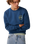 The Rip Curl Mens Staple Sweatshirt in Light Navy