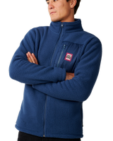 The Rip Curl Mens Big Bear Zip Fleece in Navy