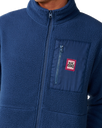The Rip Curl Mens Big Bear Zip Fleece in Navy