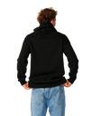 The Rip Curl Mens Streamline Hoodie in Black