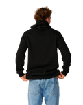 The Rip Curl Mens Streamline Hoodie in Black