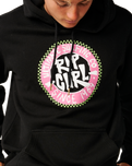 The Rip Curl Mens Streamline Hoodie in Black
