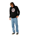 The Rip Curl Mens Streamline Hoodie in Black