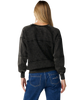 Seeker Raglan Standard Sweatshirt in Washed Black