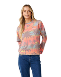 Retro Swell Fleece Sweatshirt in Multi
