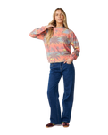 Retro Swell Fleece Sweatshirt in Multi