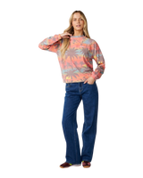 Retro Swell Fleece Sweatshirt in Multi