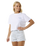 The Rip Curl Womens Coral Sands Crop T-Shirt in White