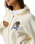 Surf The World Zip Hoodie in Bone