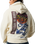 Surf The World Zip Hoodie in Bone