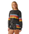 The Rip Curl Womens Surf Revival Relaxed Sweatshirt in Washed Black