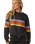 The Rip Curl Womens Surf Revival Relaxed Sweatshirt in Washed Black