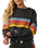 The Rip Curl Womens Surf Revival Relaxed Sweatshirt in Washed Black