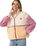 The Rip Curl Womens Surf Revival Heritage Polar Fleece Jacket in Shell