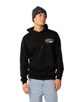 The Rip Curl Mens S-Series Line Up Hoodie in Black