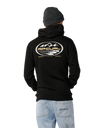 The Rip Curl Mens S-Series Line Up Hoodie in Black