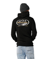 The Rip Curl Mens S-Series Line Up Hoodie in Black