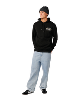 The Rip Curl Mens S-Series Line Up Hoodie in Black