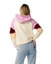 The Rip Curl Womens Party Wave Zip Hoodie in Off White