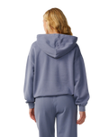 The Rip Curl Womens Varsity Sports Hoodie in Blue Grey