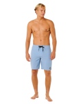 Mirage Pacific Rinse Easy Boardshorts in Faded Denim