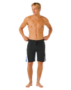 The Rip Curl Mens Mirage Medina Archive Boardshorts in Faded Denim