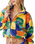 The Rip Curl Womens Desire Zip Thru Polar Fleece Jacket in Multi
