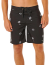 The Rip Curl Mens Mirage Sessions Boardshorts in Washed Black