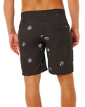 The Rip Curl Mens Mirage Sessions Boardshorts in Washed Black
