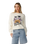 The Rip Curl Womens Party Wave Sweatshirt in Bone