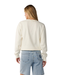 The Rip Curl Womens Party Wave Sweatshirt in Bone