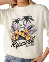 The Rip Curl Womens Party Wave Sweatshirt in Bone