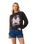 The Rip Curl Womens Party Wave Sweatshirt in Washed Black