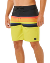 The Rip Curl Mens Mirage Day Breaker Boardshorts in Neon Lime
